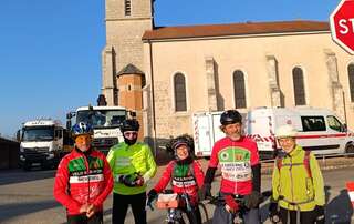 Sortie du club vélo Griffon Meyzieu du mercredi 14 novembre 2014