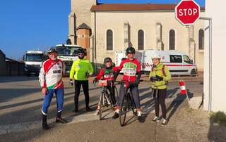 Sortie du club vélo Griffon Meyzieu du mercredi 14 novembre 2014