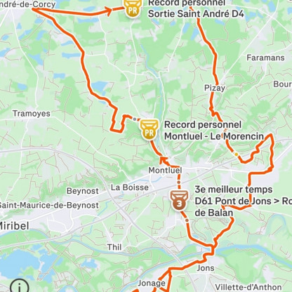 Sortie du club vélo Griffon Meyzieu du 17 juin