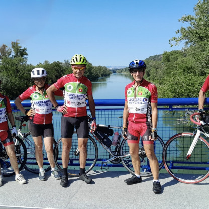 Sortie du club vélo Griffon Meyzieu du 22 juillet