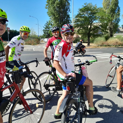 Sortie du club vélo Griffon Meyzieu du 19 août
