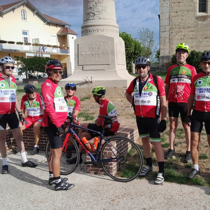 Sortie du club vélo Griffon Meyzieu du 2 septembre