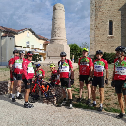 Sortie du club vélo Griffon Meyzieu du 2 septembre
