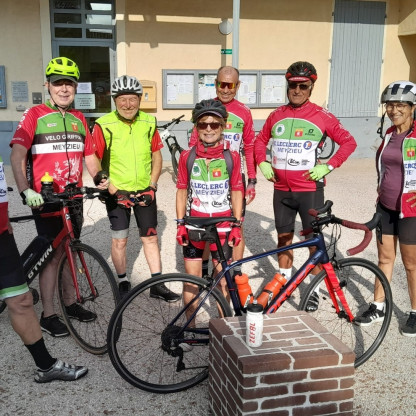 Sortie du club vélo Griffon Meyzieu du 16 septembre