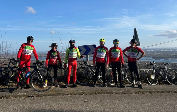 Sortie du club vélo Griffon Meyzieu du 21 janvier